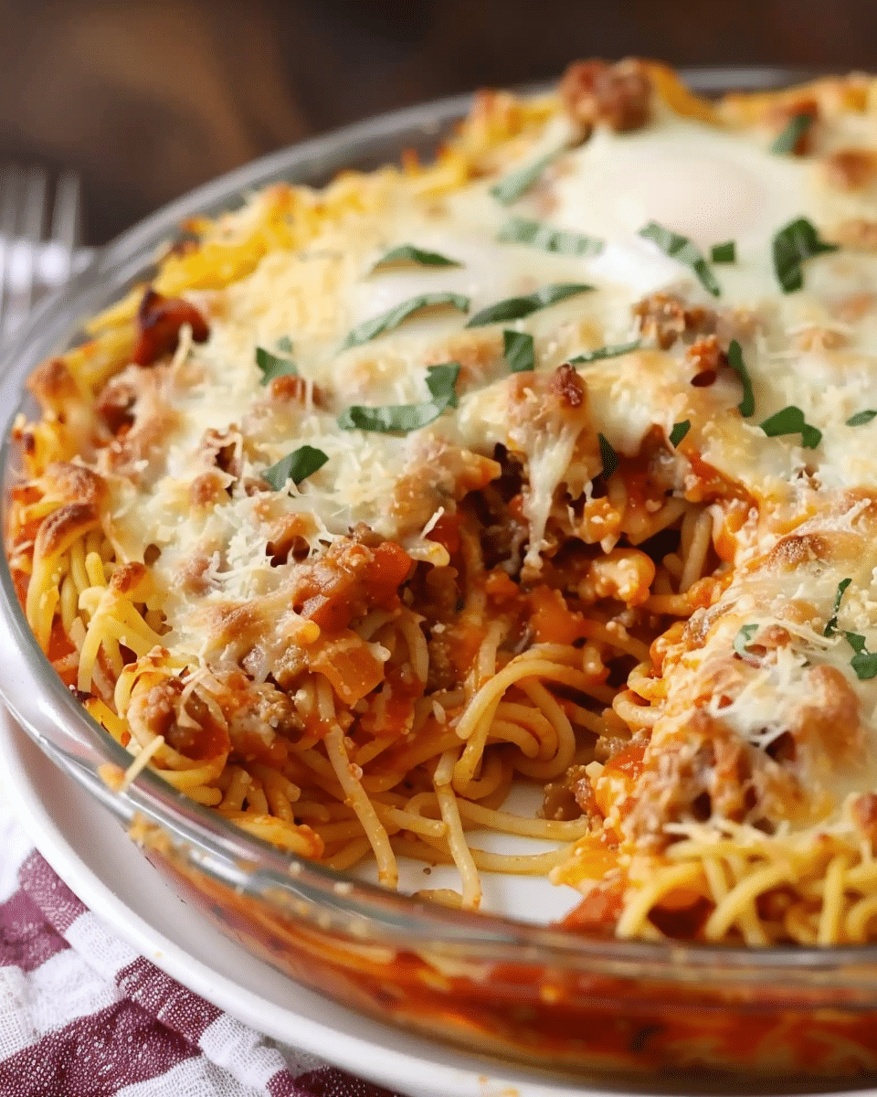 Spaghetti Pie