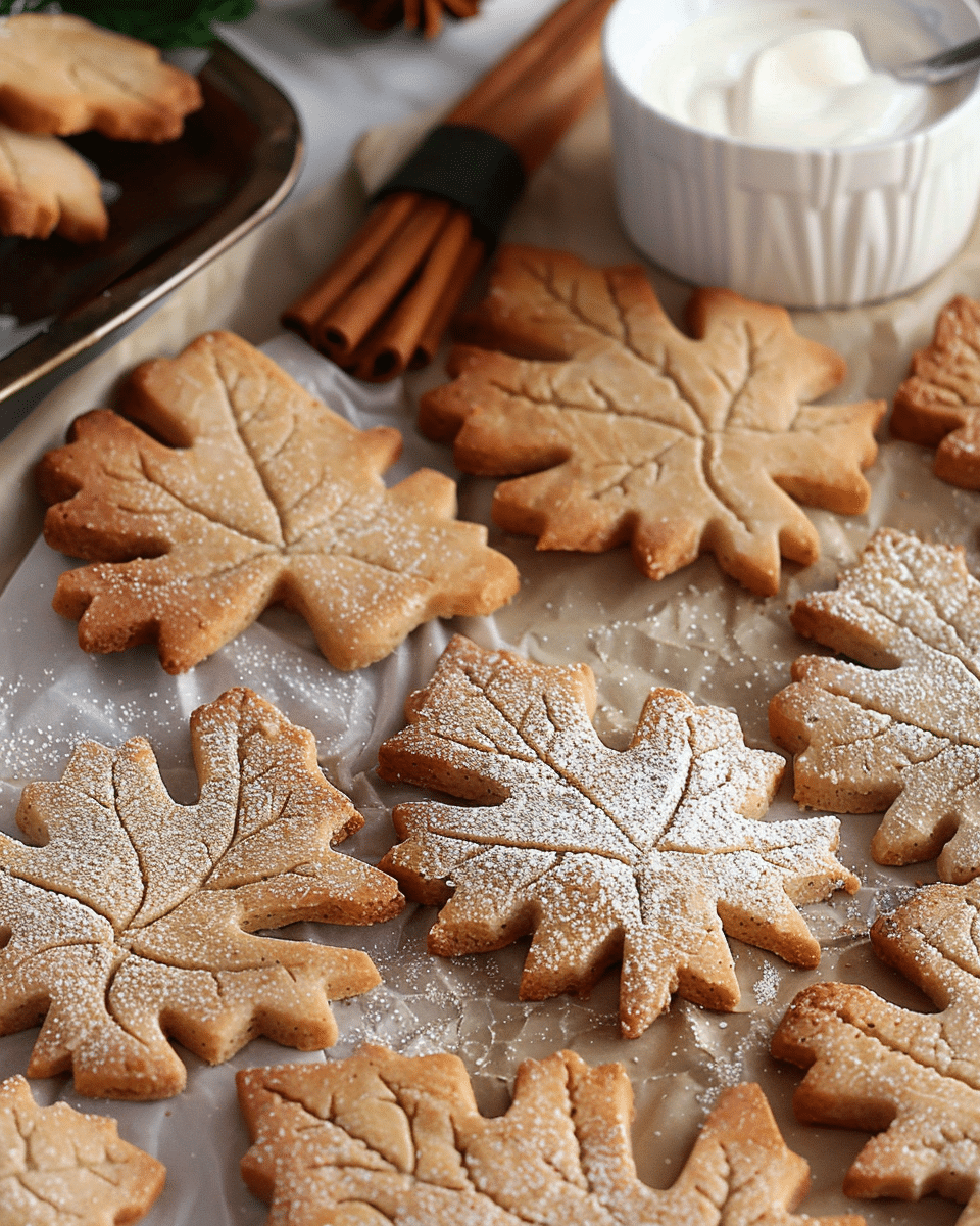 Vegan Maple Cream Cookies