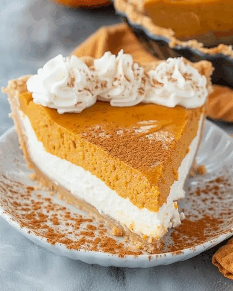 No Bake Pumpkin Pie