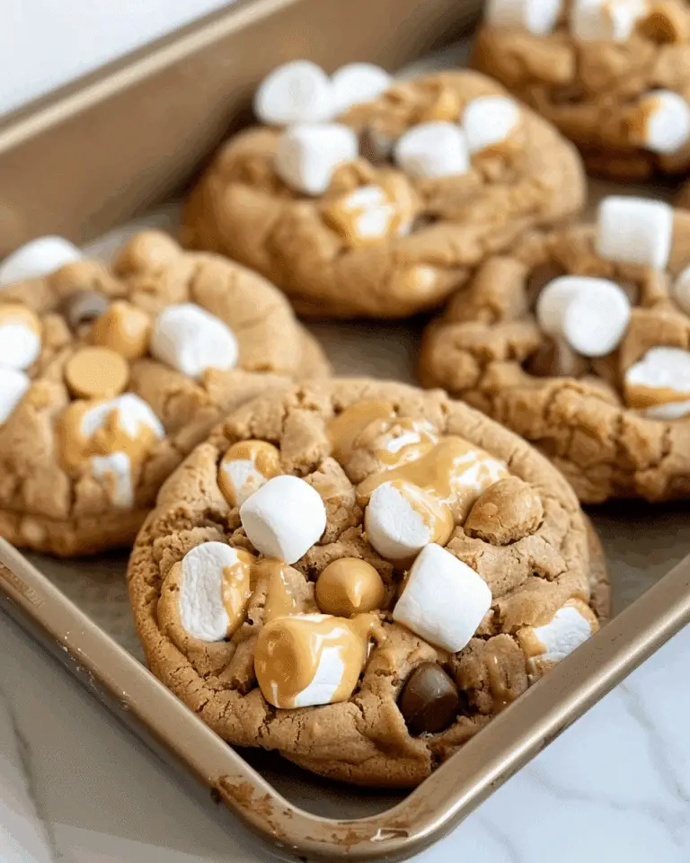 Peanut Butter Marshmallow Cookies