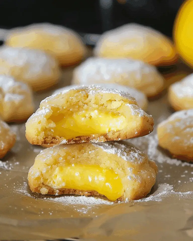 Stuffed Lemon Cookies