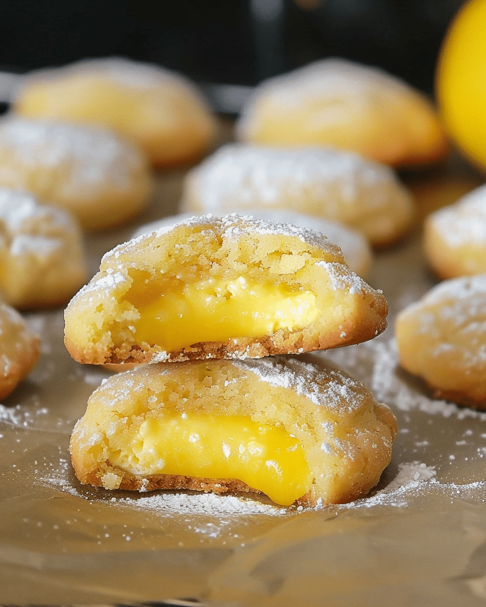 Stuffed Lemon Cookies