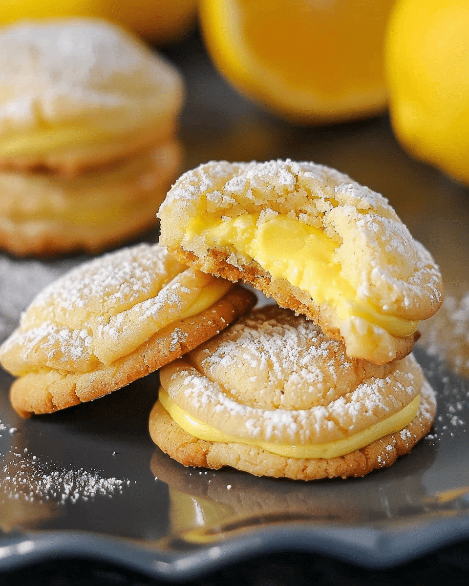 Stuffed Lemon Cookies