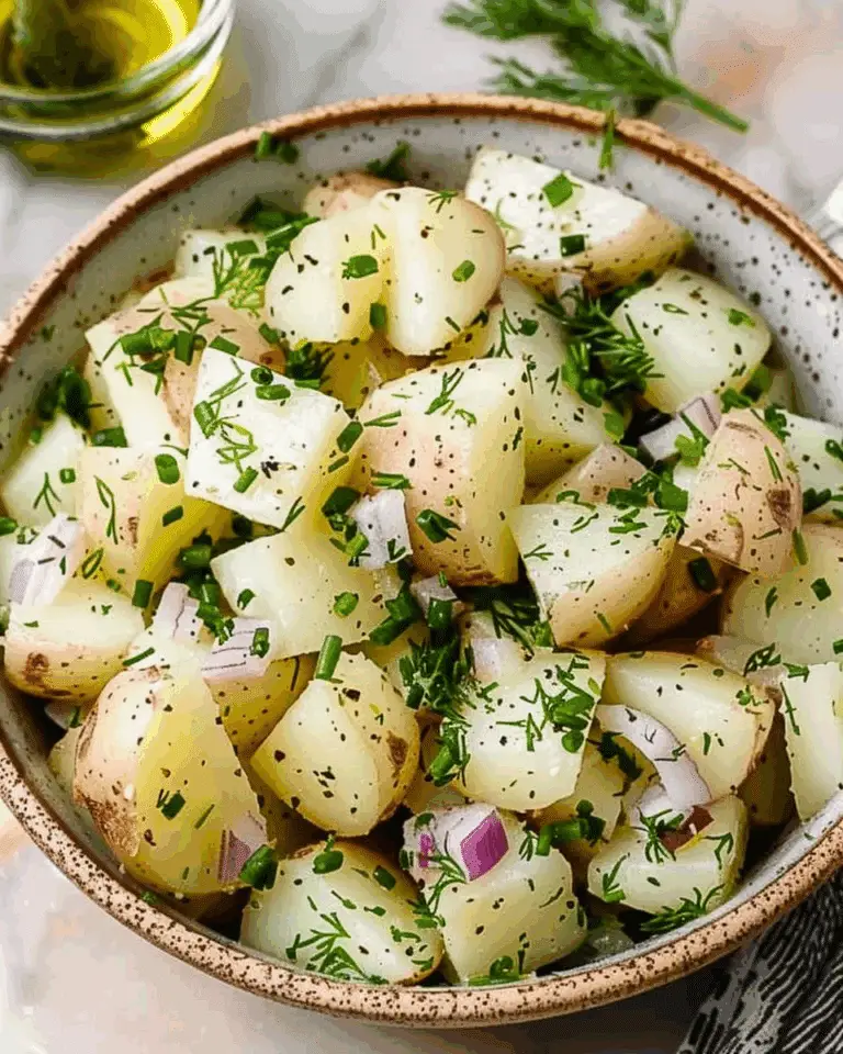 The Best Salt and Vinegar Potato Salad