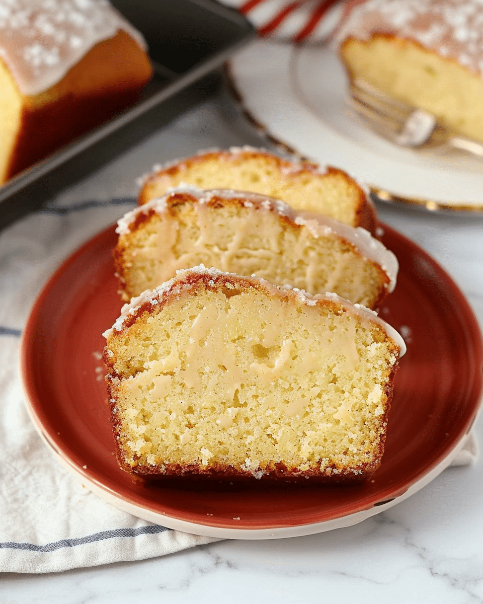 Glazed Eggnog Bread