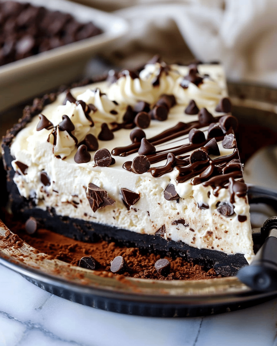 Chocolate Chip No-Bake Cheesecake Recipe