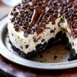 Chocolate Chip No-Bake Cheesecake Recipe