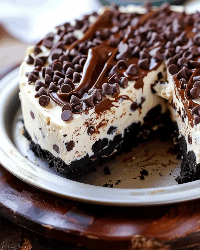 Chocolate Chip No-Bake Cheesecake Recipe