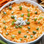Cottage Cheese Buffalo Chicken Dip