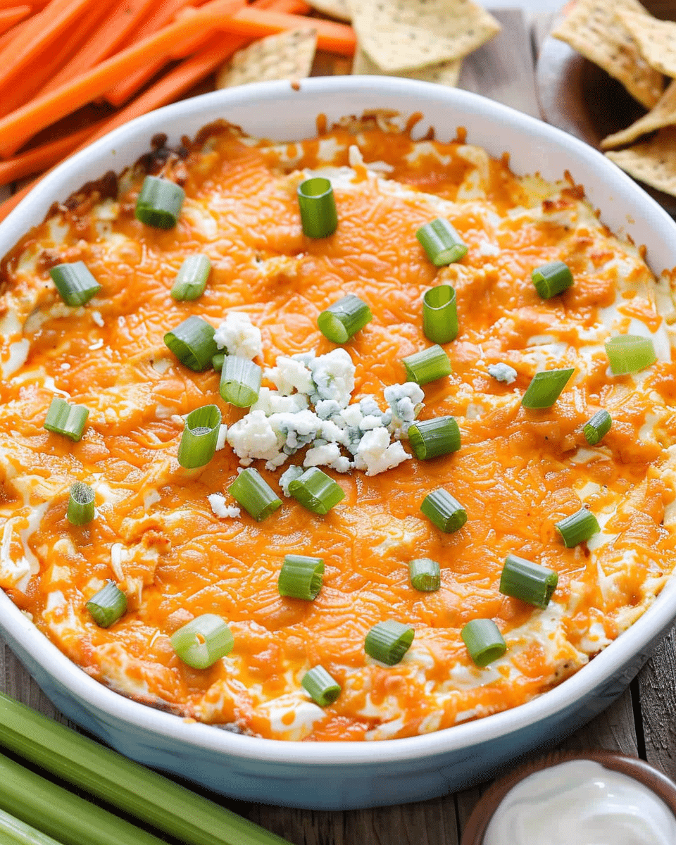 Cottage Cheese Buffalo Chicken Dip