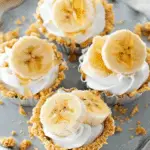 No‑Bake Mini Banana Cream Pies