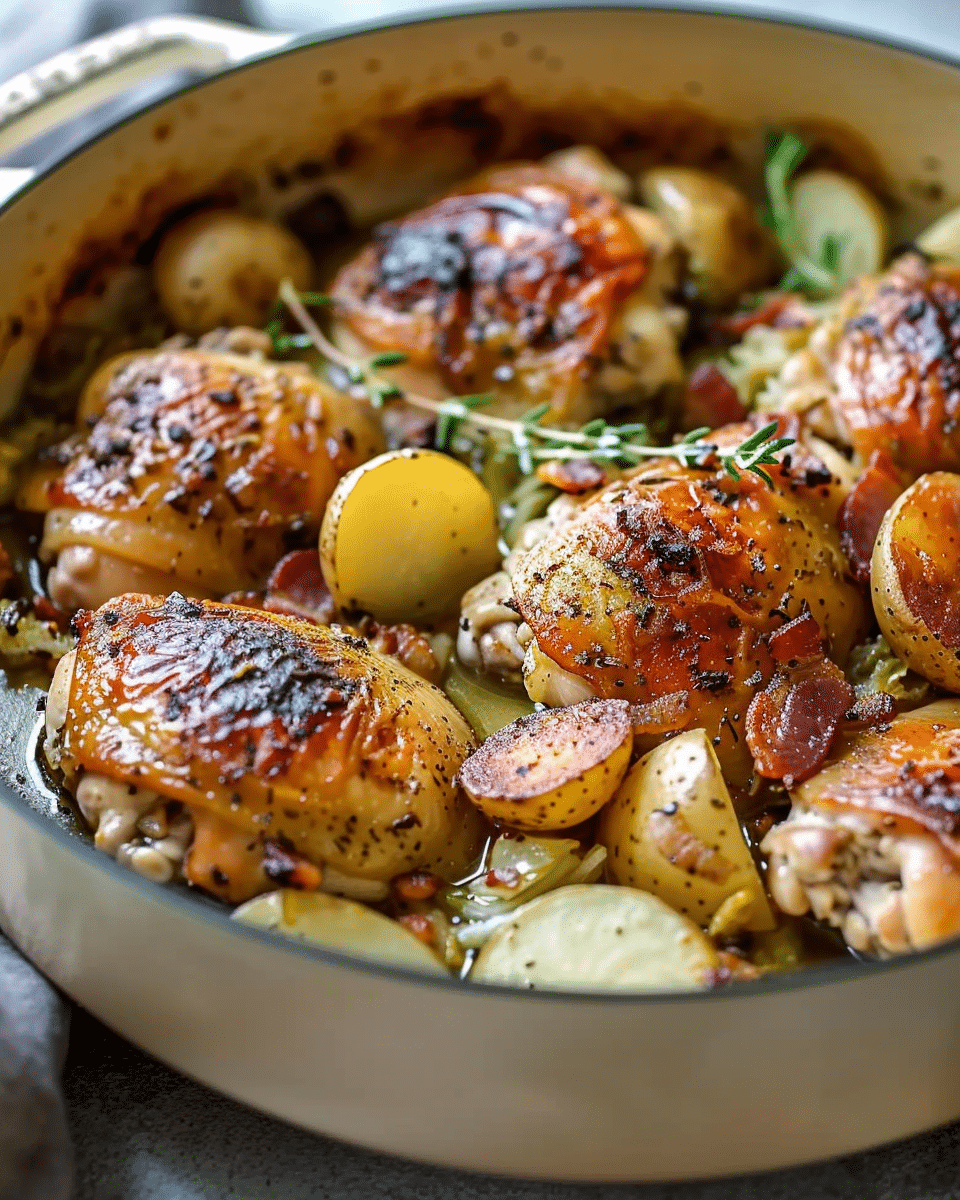 One Pot Irish Chicken