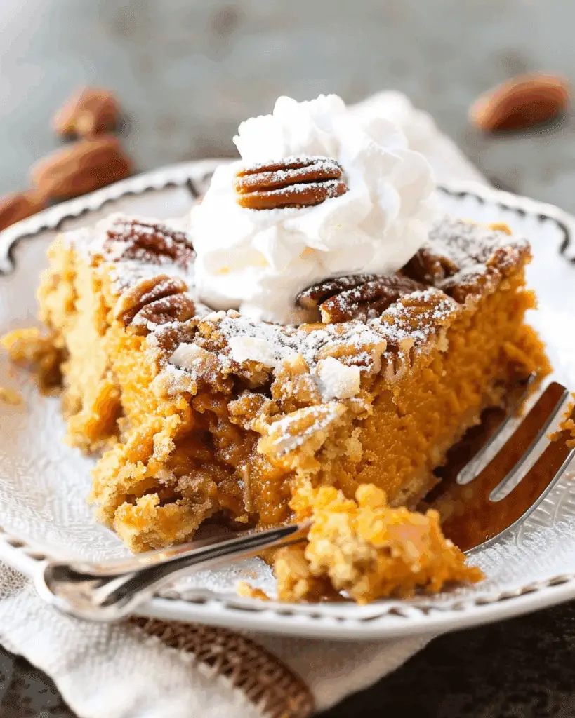 Pumpkin Crunch Cake