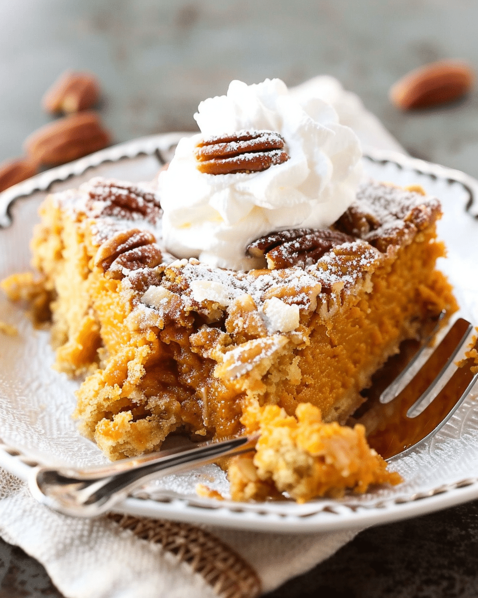 Pumpkin Crunch Cake