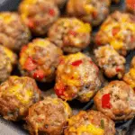 Rotel Cream Cheese Sausage Balls