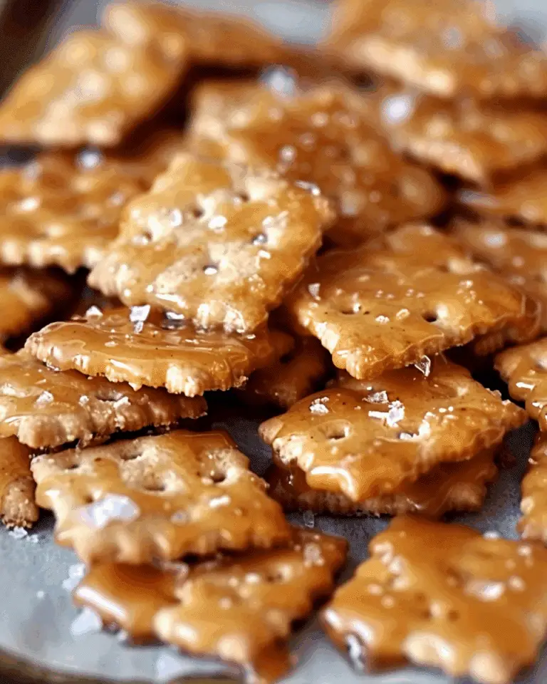 Salted Caramel Crackers