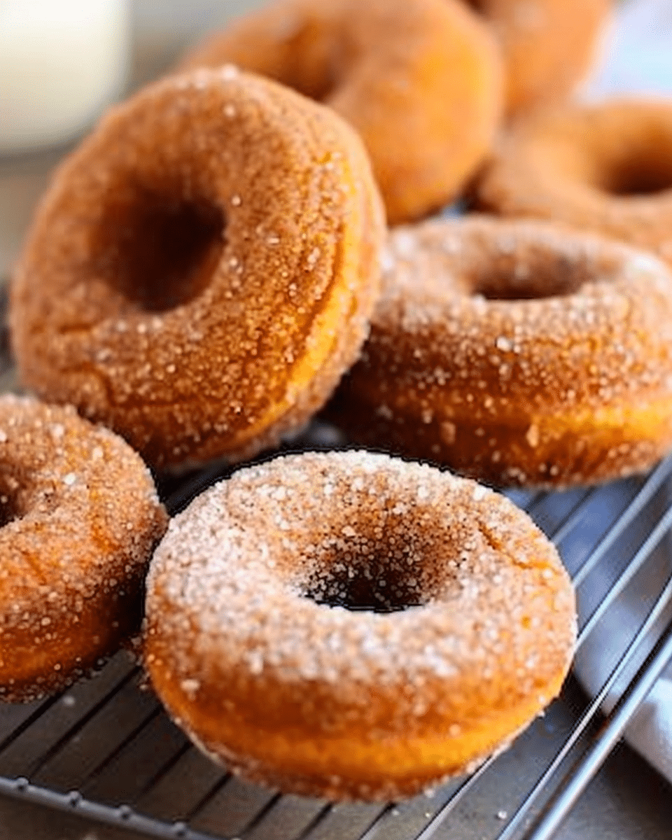 Easy Baked Pumpkin Donuts