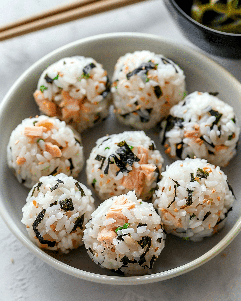 Easy Tuna Rice Balls Recipe
