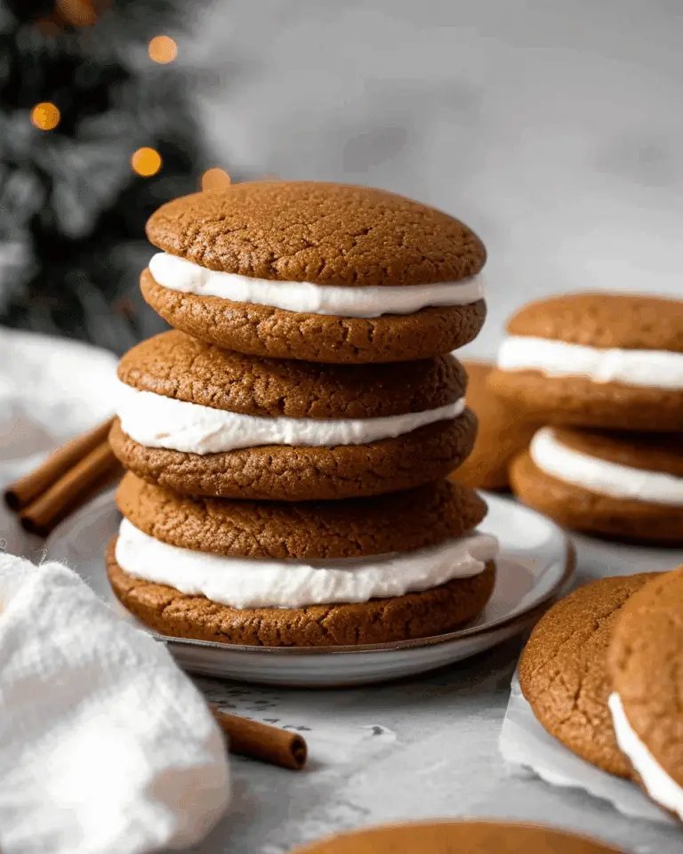 Gingerbread Whoopie Pies Recipe