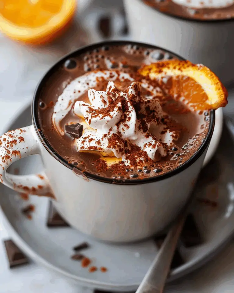 Orange Hot Chocolate