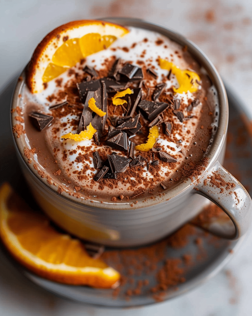 Orange Hot Chocolate
