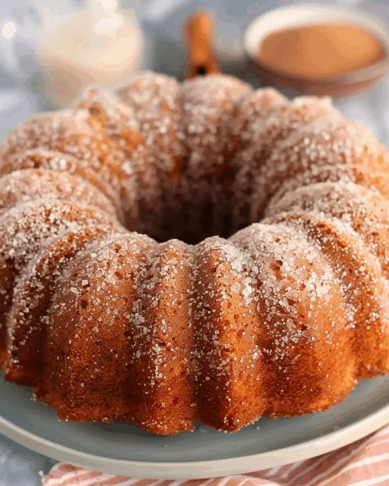 Apple Cider Donut Cake