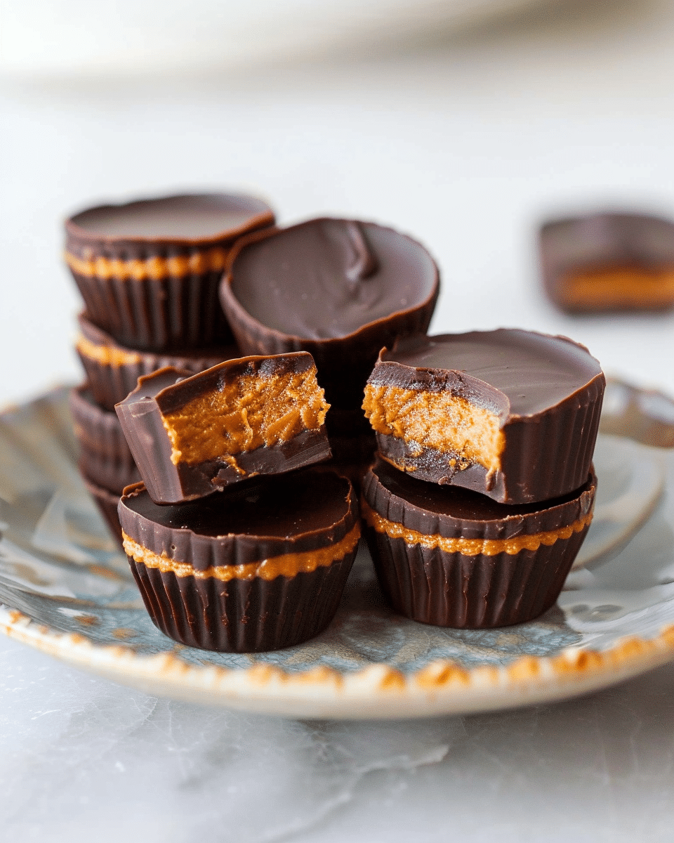 Chocolate Pumpkin Butter Cups