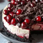 Heavenly Black Forest Cheesecake Bliss