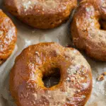 Homemade Pumpkin Bagels