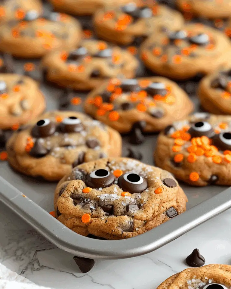 Halloween Chocolate Chip Cookies