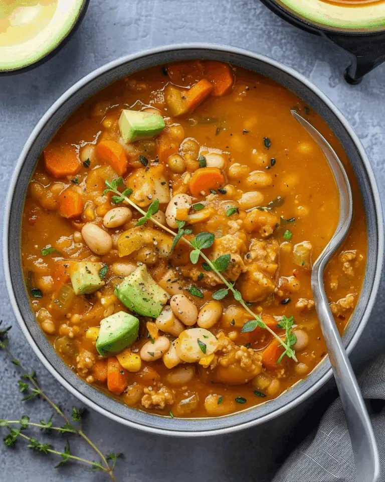 White Bean Pumpkin Chili