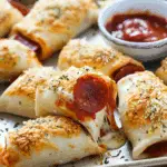 Stuffed Crust Pizza Snacks