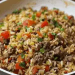Dirty Rice with Ground Beef