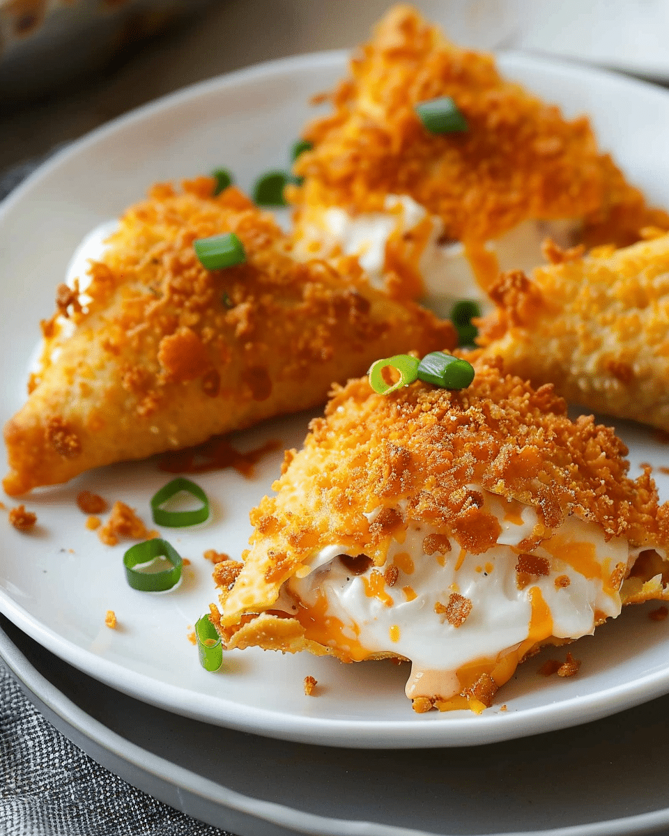 Cheesy Smoky Stuffed Doritos