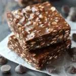 No-Bake Chocolate Chia Oat Bars