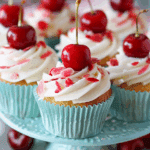 Cherry Almond Cupcakes