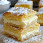 Vanilla Custard Cream Squares