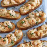 Delicious Shrimp Rangoon Garlic Toasts Recipe
