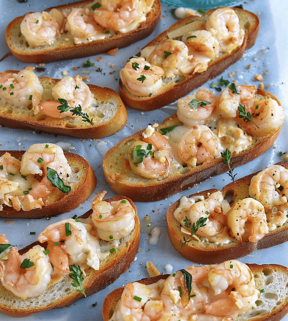 Delicious Shrimp Rangoon Garlic Toasts Recipe