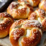 Delicious Mozzarella Stuffed Soft Pretzels Recipe