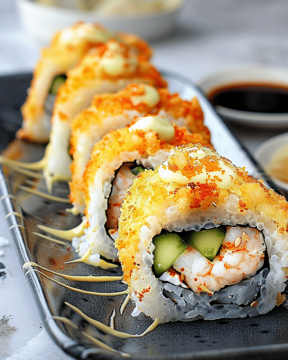 Godzilla Roll (Fried Shrimp Tempura Roll)