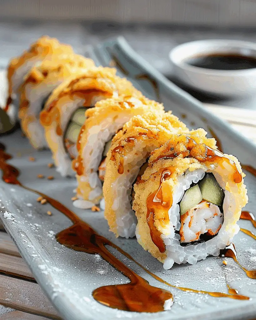 Godzilla Roll (Fried Shrimp Tempura Roll)
