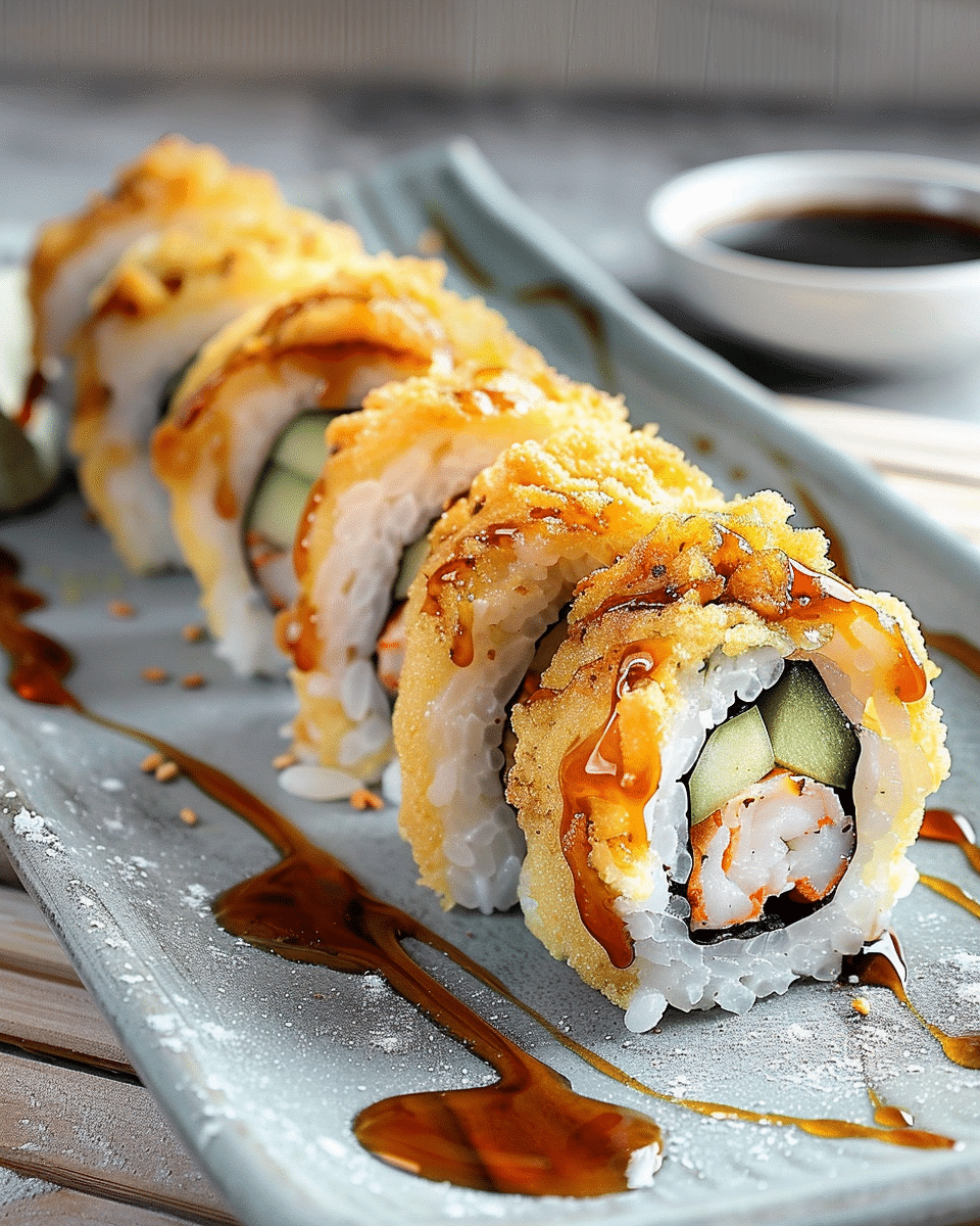 Godzilla Roll (Fried Shrimp Tempura Roll)