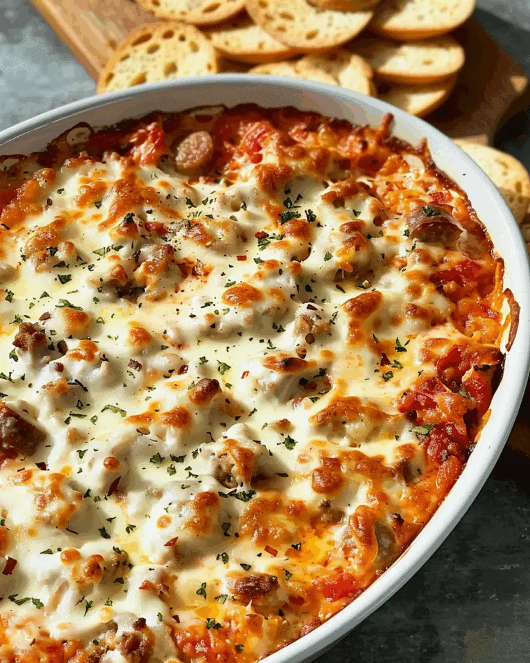 Delicious Spicy Italian Sausage Dip Recipe