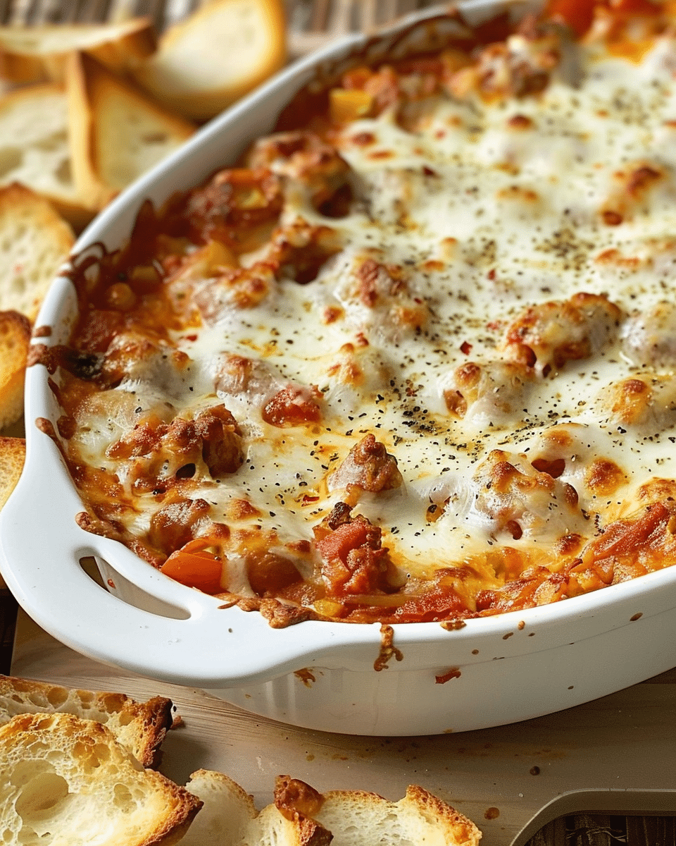 Delicious Spicy Italian Sausage Dip Recipe