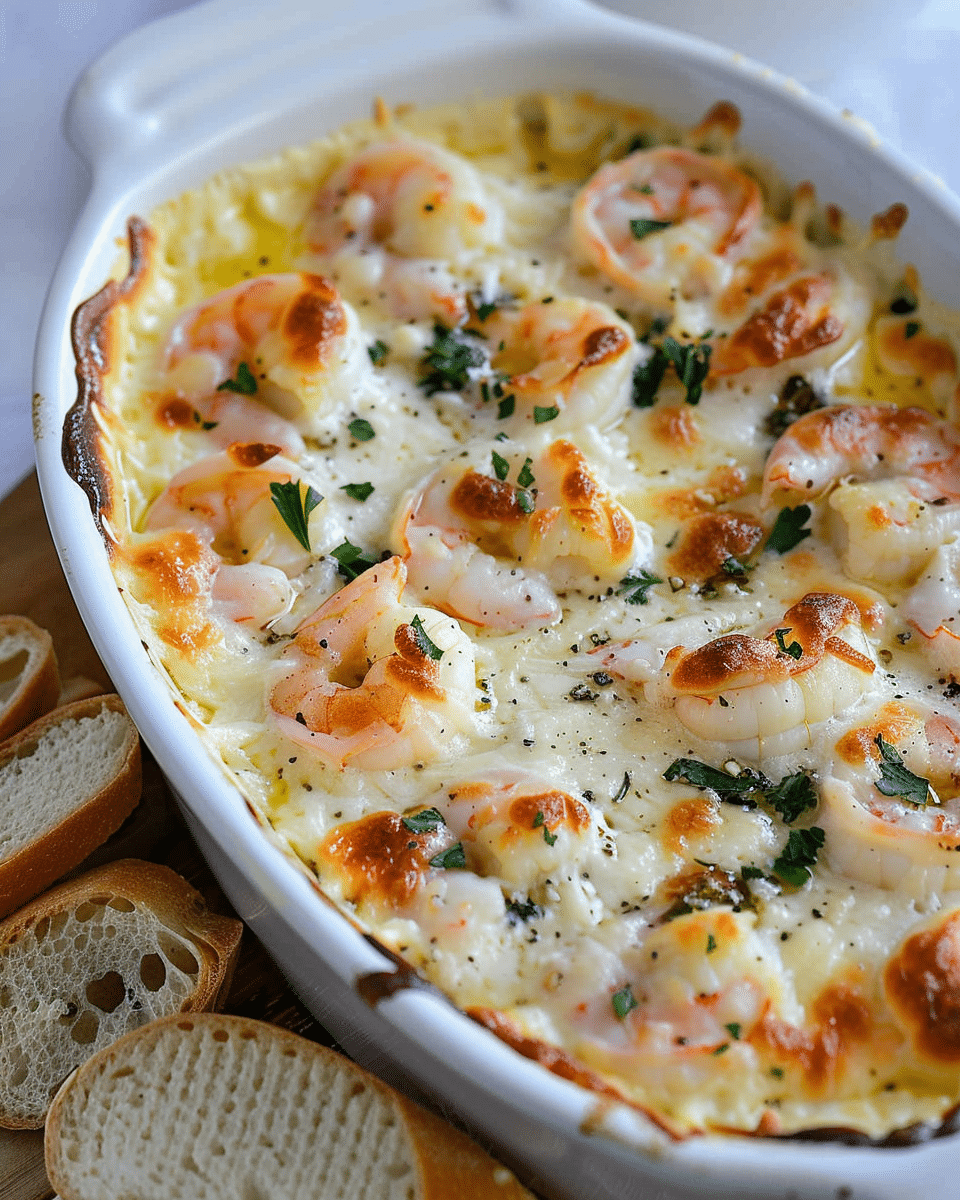 Delicious Shrimp Scampi Dip Recipe