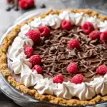 Homemade Chocolate Pudding Pie