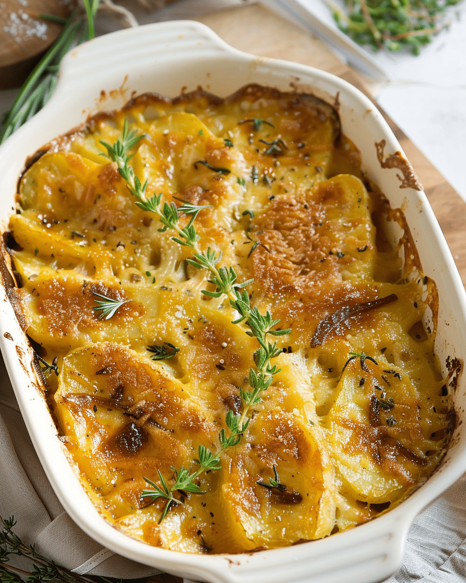 Vegan Au Gratin Potatoes