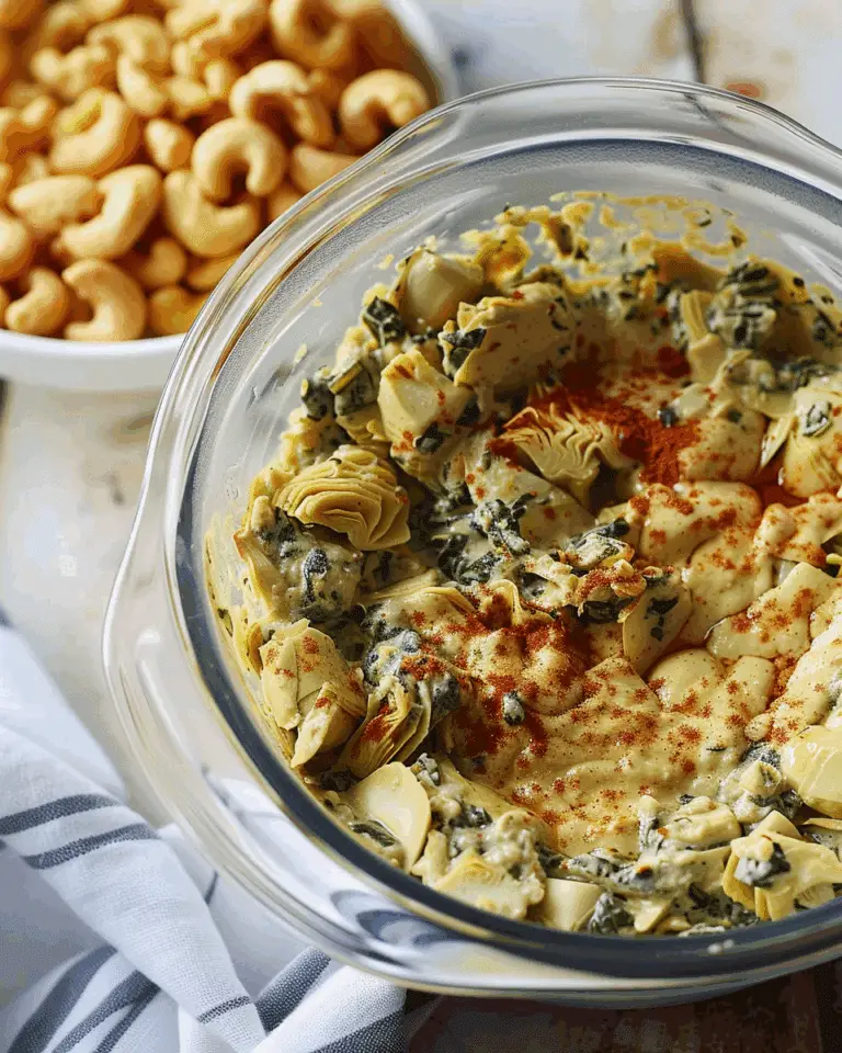 Vegan Spinach Artichoke Dip