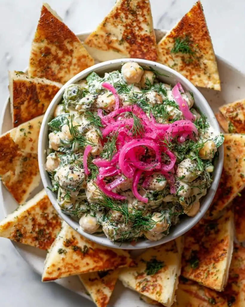 Tzatziki Chickpea Tuna Salad Recipe